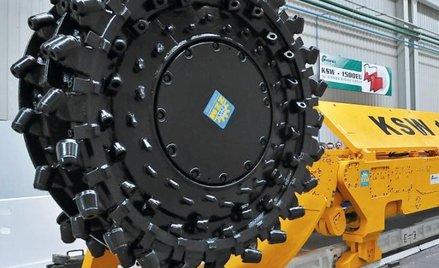 Kopex chce, by w kopalni inwestorzy zobaczyli kompleksowe wyposażenie grupy, m.in. kombajny ZZM. Fot