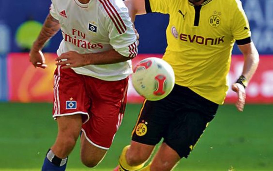 Marcel Schmelzer (z prawej), jeden z winnych porażki Borussii