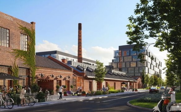 Inwestycja miała przypominać pobliskie Centrum Praskie Koneser