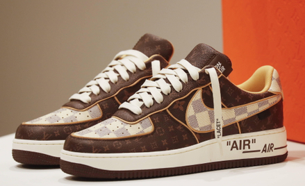Projekt butów marek Louis Vuitton i Nike „Air Force 1” Virgila Abloha