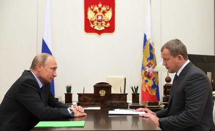 Władimir Putin i Siergiej Morozow