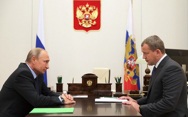 Władimir Putin i Siergiej Morozow