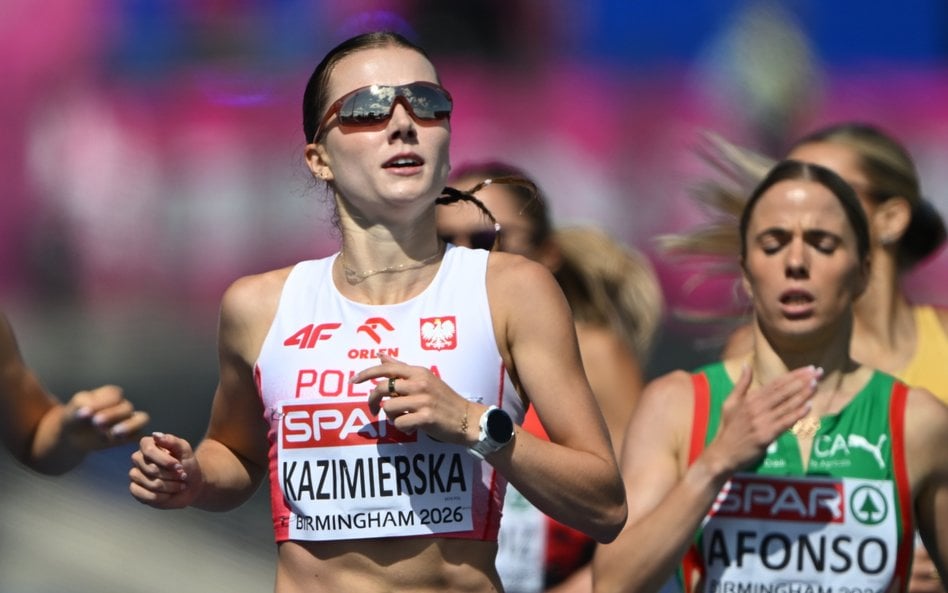 Klaudia Kazimierska ze srebrnym medalem ME w Birmingham. Świetny bieg Polki na 1500 m