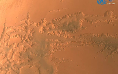 Chińska sonda sfotografowała całą powierzchnię Marsa