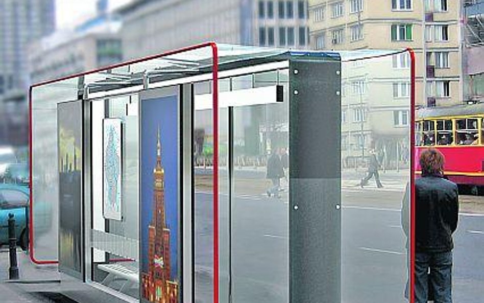 Tak mają wyglądać nowe wiaty przystankowe w stolicy zbudowane za pieniądze prywatne w formule tzw. m
