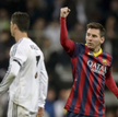 Leo Messi triumfuje, Cristiano Ronaldo w cieniu