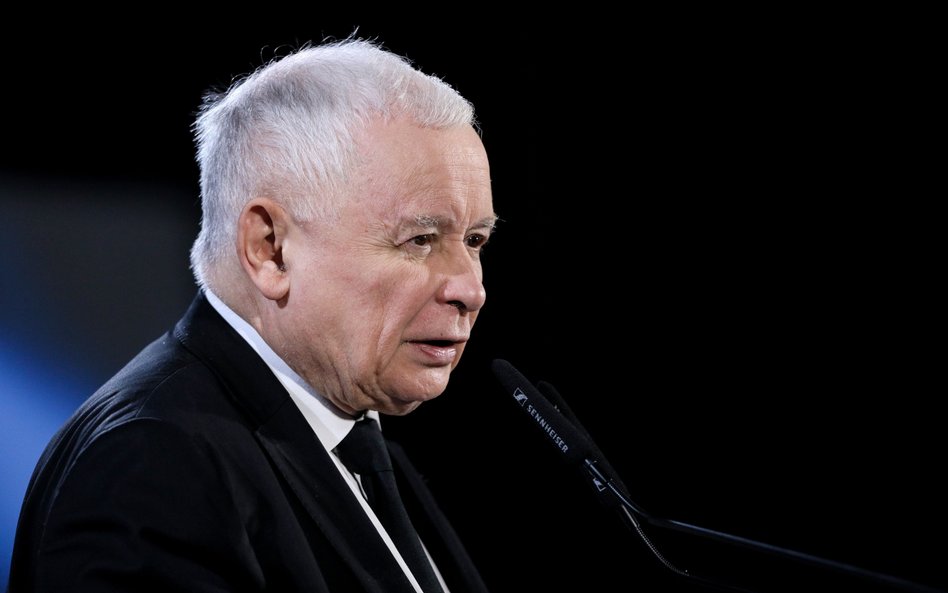 Prezes PiS Jarosław Kaczyński