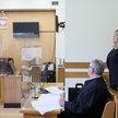 Sędzia Agata Pomianowska, Beata Kozidrak oraz adwokat Maciej Żbikowski na sali rozpraw Sądu Rejonowe