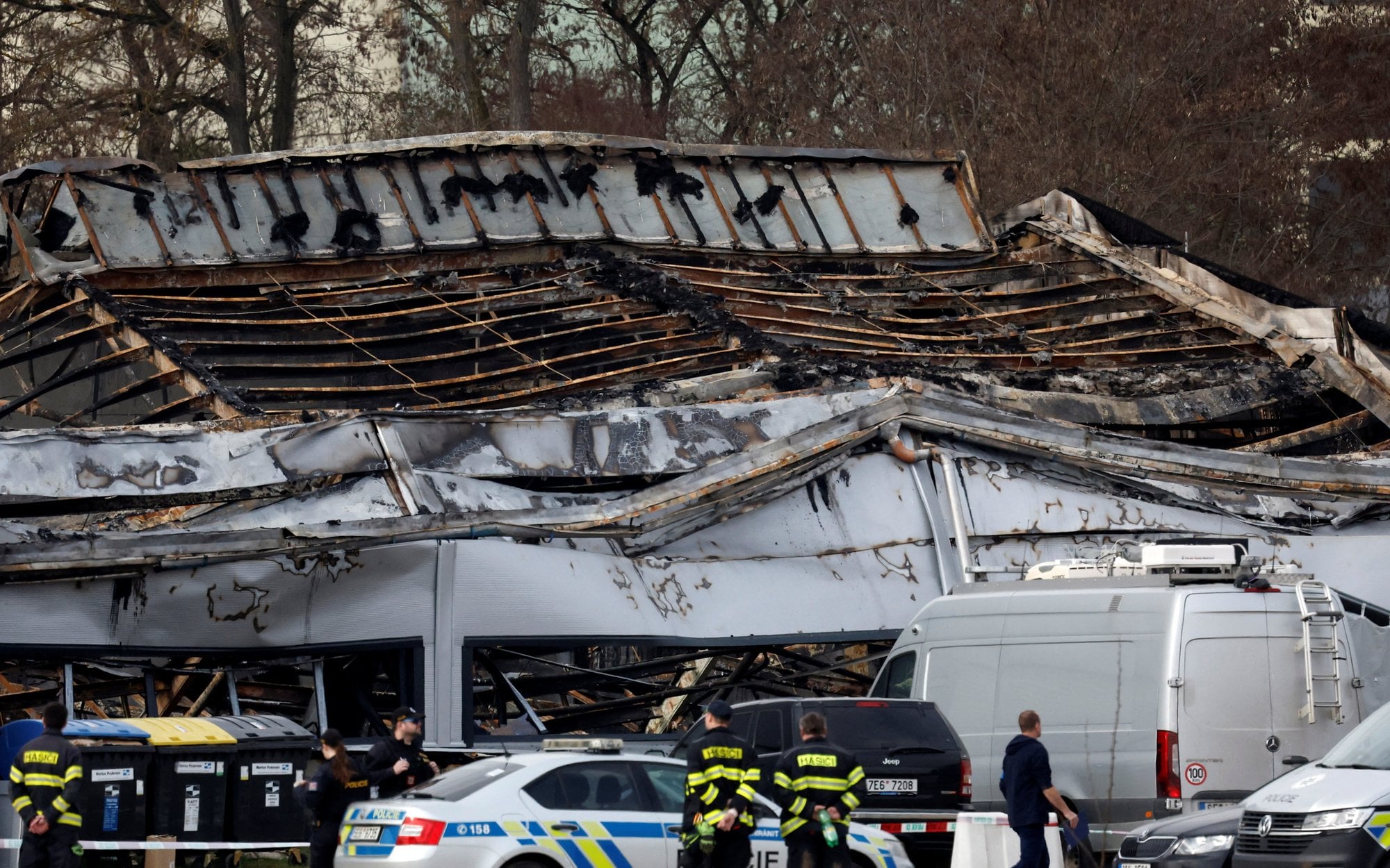 Pożar w zakładzie zbrojeniowym w Pardubicach. Piąta osoba zatrzymana