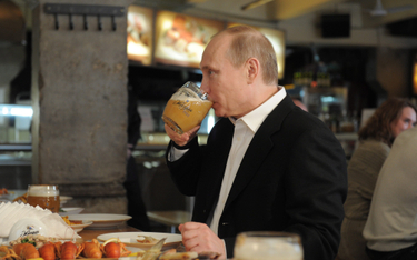 Władimir Putin jest miłośnikiem nie tylko rodzimego piwa