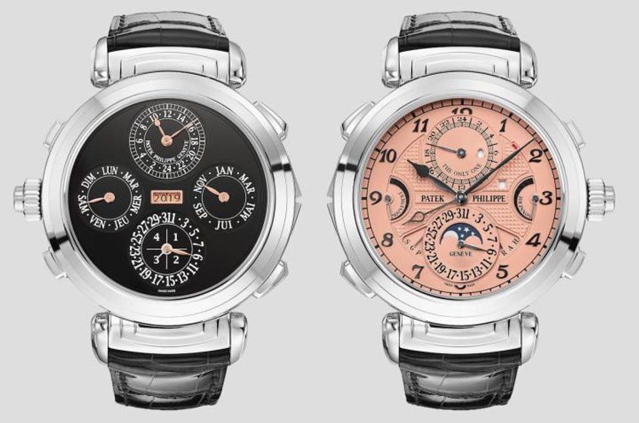 3. Najdroższy zegarek świata sprzedany na aukcji (w Genewie) za 31 mln dolarów: dwustronny Grandmast