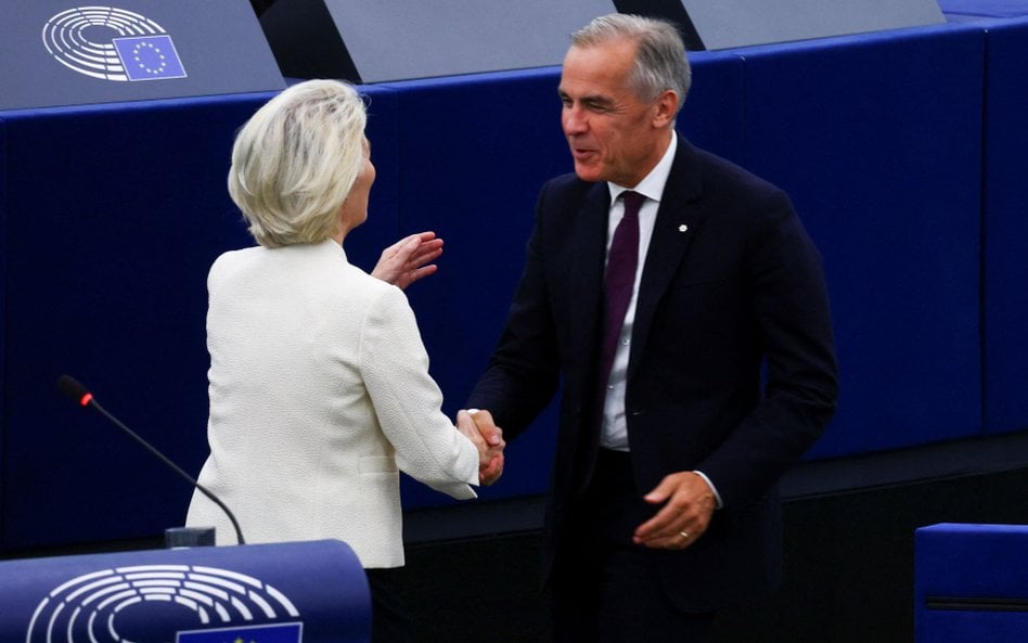 Ursula von der Leyen i Mark Carney