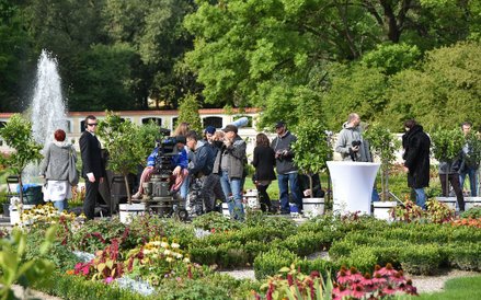 Na planie zdjęciowym filmu „Rock’n’Roll Eddie”.