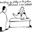 Komentarz rysunkowy. Piłkarz
