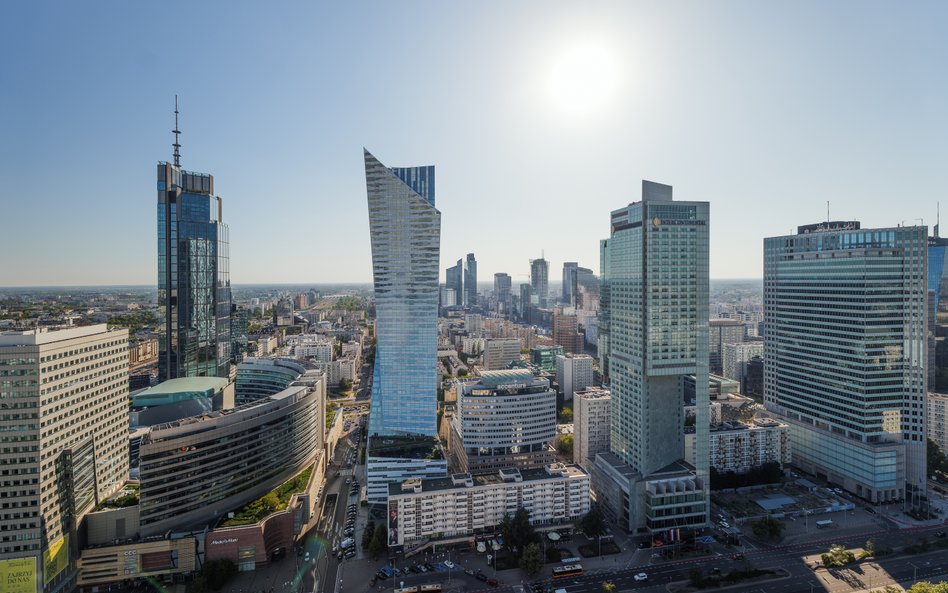 Centrum Warszawy / zdjęcie ilustracyjne