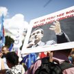 Manifestanci krytykowali planowane przez PiS wzmocnienie roli Zbigniewa Ziobry.
