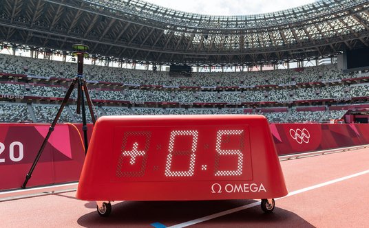 Informacja o szybkości wiatru podczas zawodów.