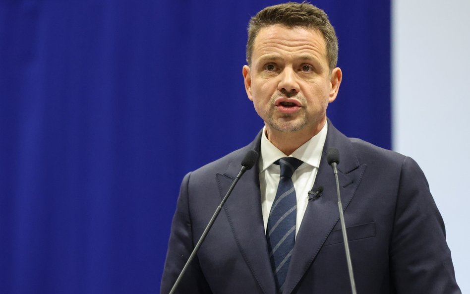 Kandydat KO w przyszłorocznych wyborach na prezydenta RP, prezydent stolicy Rafał Trzaskowski