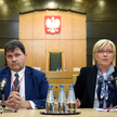 Mariusz Muszyński i Julia Przyłębska