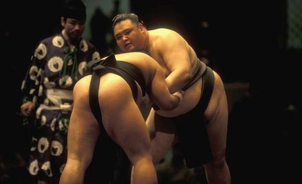 Turniej sumo w kontrowersyjnej świątyni