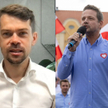Michał Kołodziejczak i Rafał Trzaskowski