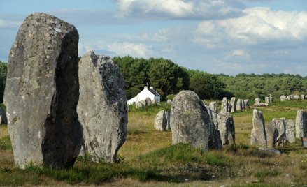 Menhiry w Carnac (zdjęcie z 2015 roku)