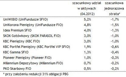 AnalizyOnline: Problemy PBG mogą się odbić na wynikach funduszy