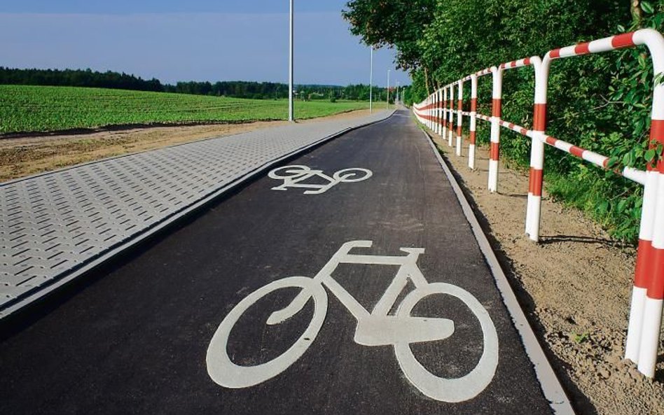 Dzięki wielu nowym inwestycjom region jest coraz bardziej przyjazny rowerzystom