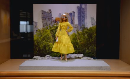 Lalka Barbie wystawiona w siedzibie Mattel w El Segundo w Kalifornii
