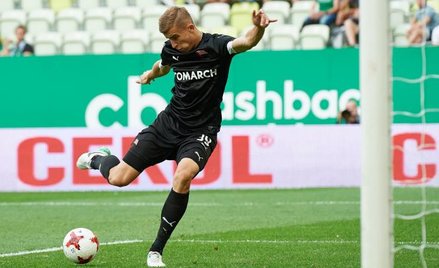 Michał Helik, zdobywca zwycięskiego gola dla Cracovii.