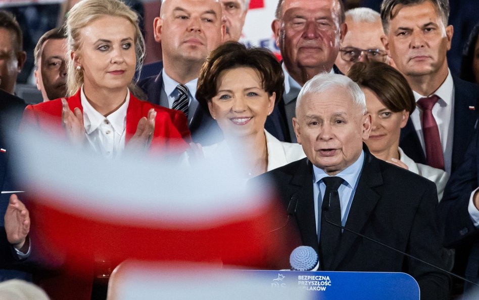 Prezes PiS Jarosław Kaczyński