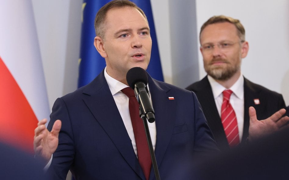 Prezydent Karol Nawrocki podczas uroczystości powołania swoich doradców
