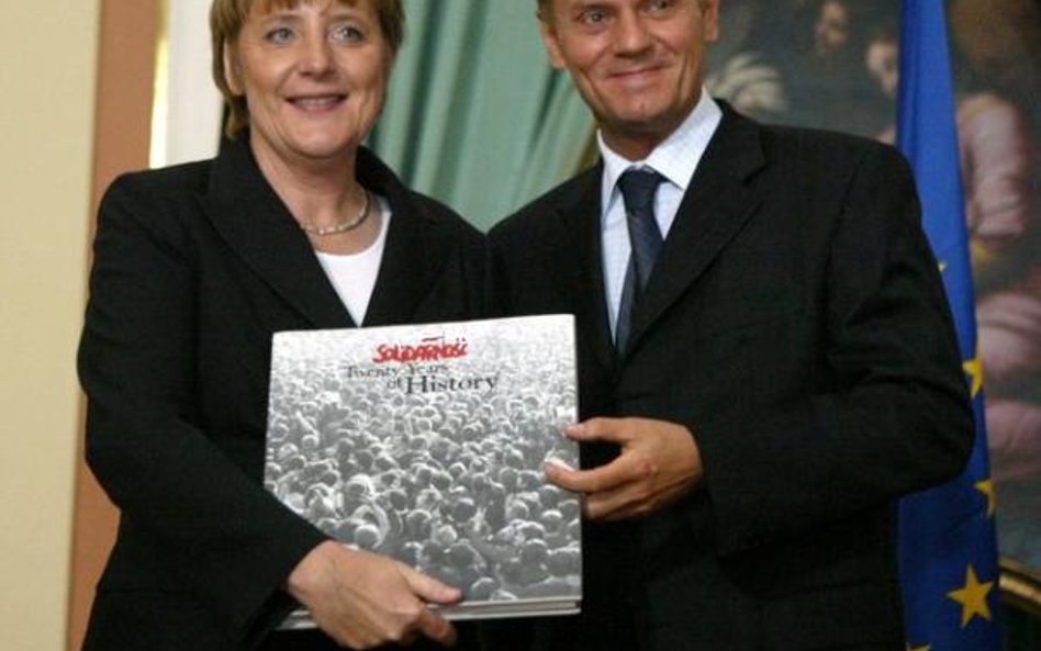 Angela Merkel i Donald Tusk