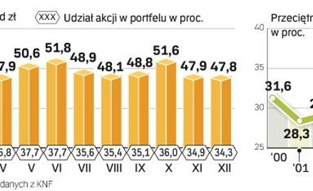 Rekordowe zakupy akcji