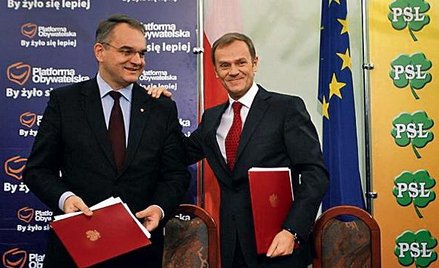 Czy słowa Waldemara Pawlaka zwiastują kłopoty koalicji z partią Donalda Tuska przypieczętowanej dekl