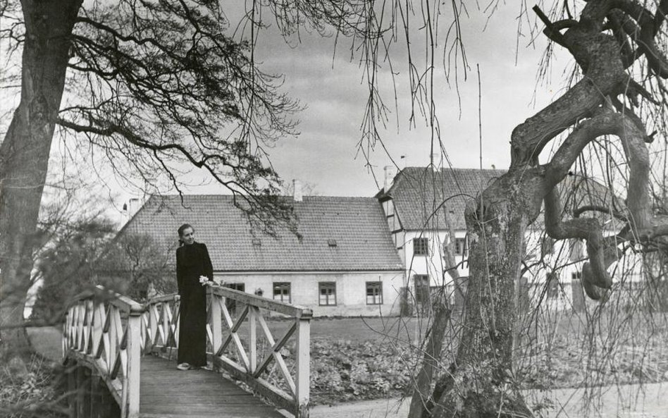 Karen Blixen - fotografia ze zbiorów Muzeum we Rungstendlund