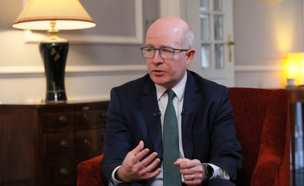 Ambasador Irlandii w Polsce Patrick Haughey