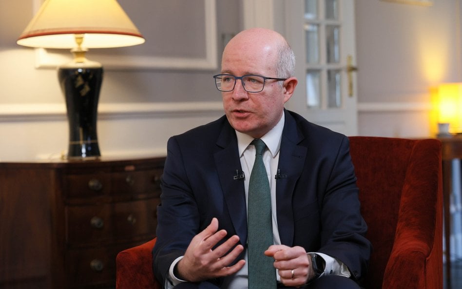 Ambasador Irlandii w Polsce Patrick Haughey