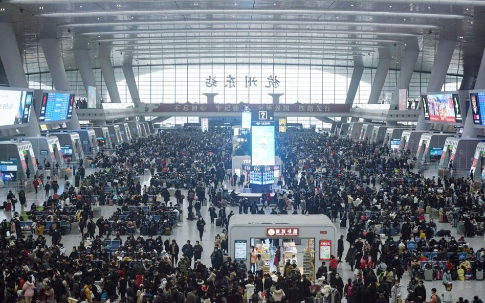 Stacja kolejowa w Hangzhou