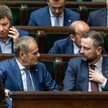Donald Tusk i Władysław Kosiniak-Kamysz w sejmowych ławach