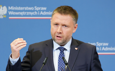Minister spraw wewnętrznych i administracji Marcin Kierwiński (PO)