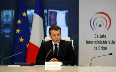 Macron: To dopiero początek kryzysu w związku z wirusem