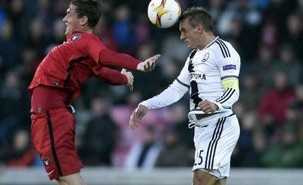LE: Legia przegrała z FC Midtjylland