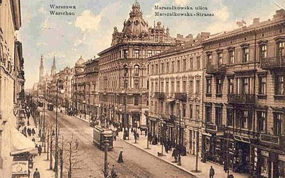 Warszawa w 1912 roku, ul. Marszałkowska