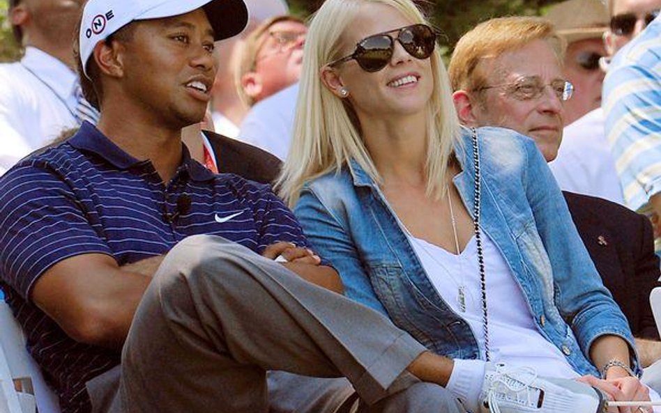 Tiger Woods z żoną