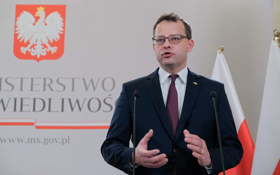 Wiceminister sprawiedliwości Marcin Romanowski