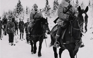 Szwedzka piechota i kawaleria w lutym 1940 r.