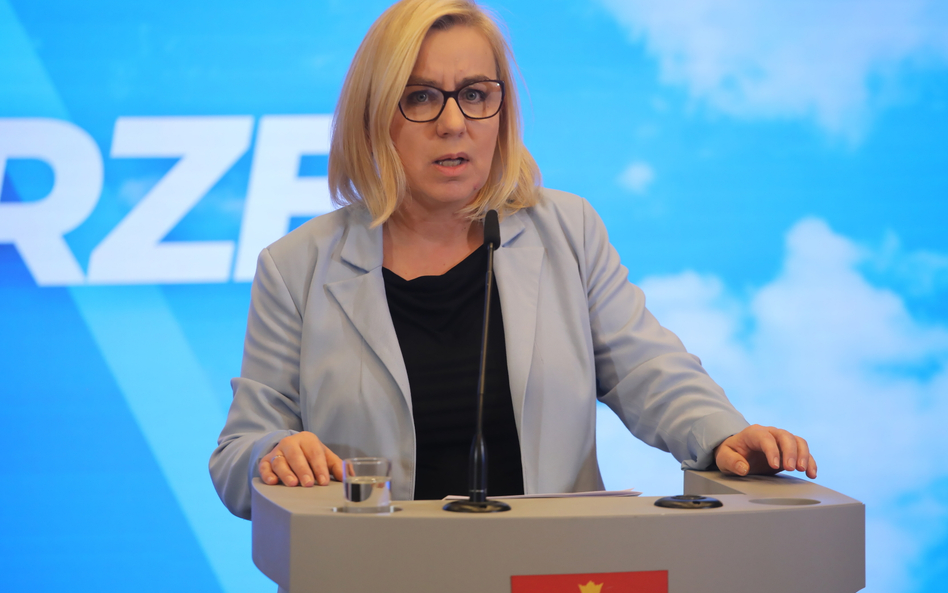 Minister klimatu i środowiska Paulina Hennig-Kloska