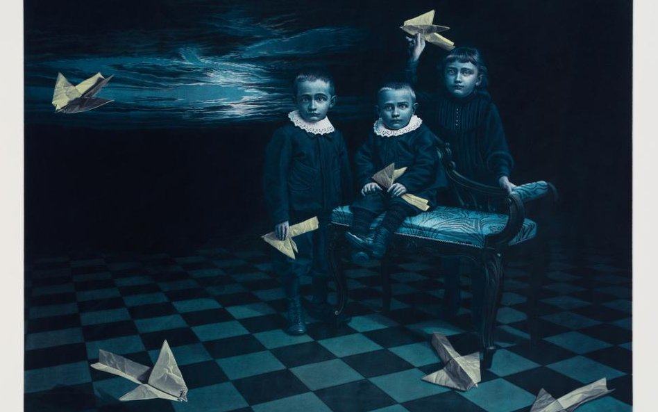 Marc Frising, Luksemburg, Europejska Nagroda Graficzna – Kraków 2015, Wieczność snu dziecka to ulotn