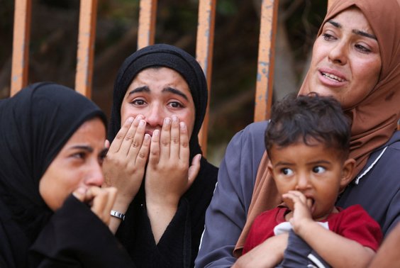 Pogrzeb Palestyńczyka, który - jak podała strona palestyńska - został zabity przez izraelskich żołni